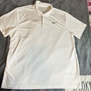 Nike Men's Classic White Polo Shirt